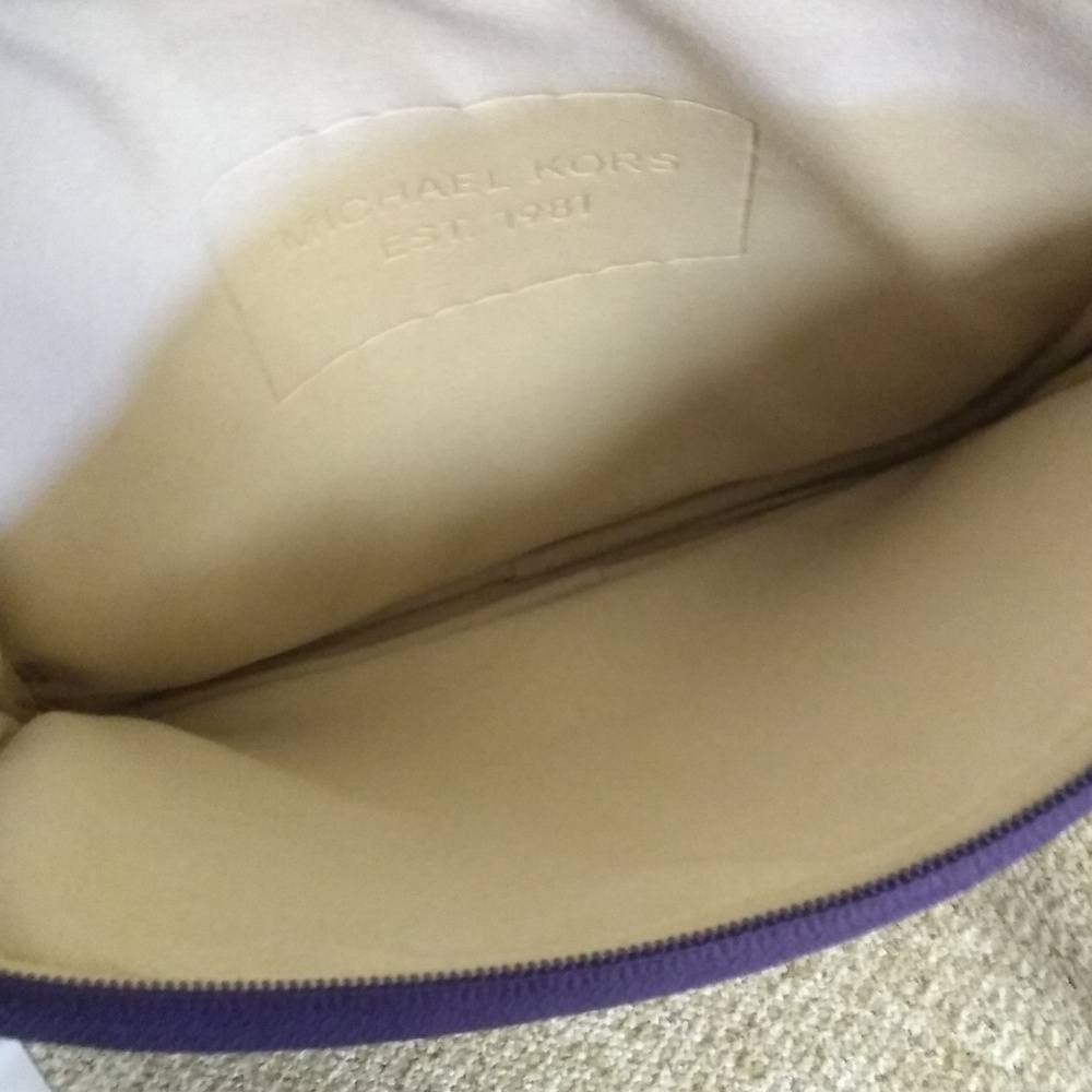 Michael Kors Purple Tablet Bag - Picture 3 of 4